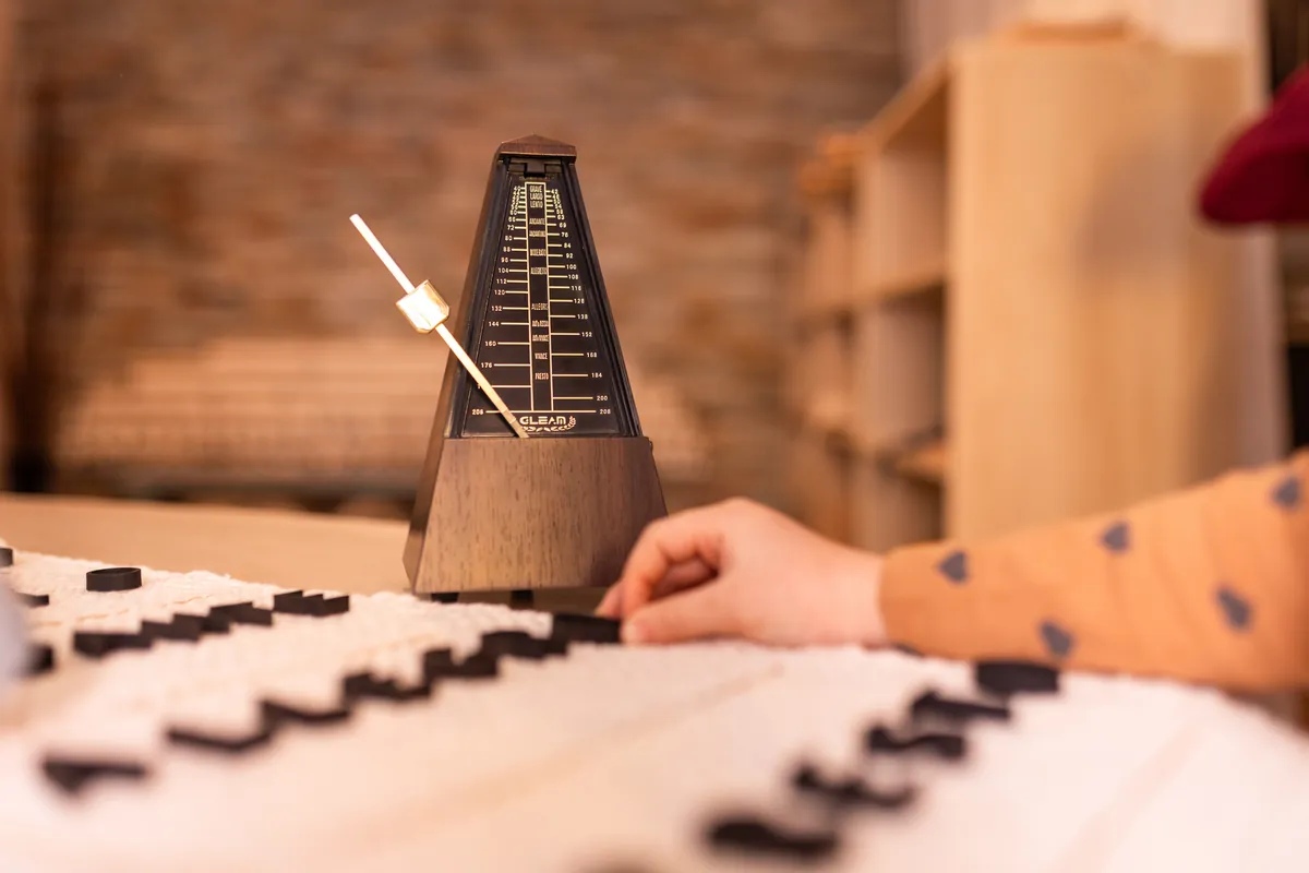 Métronome Serclet — apprentissage du rythme